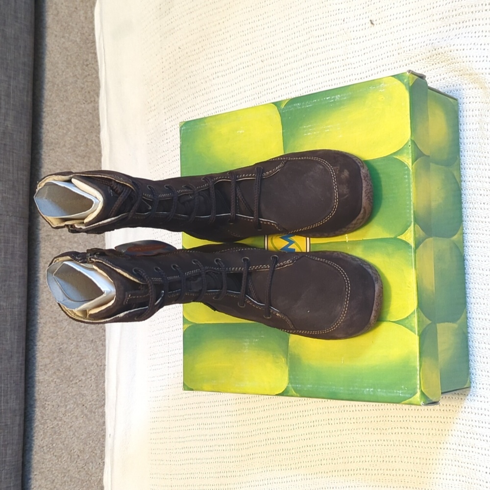 NWT Primigi brown leather-lined boots warm & durable Sz 11